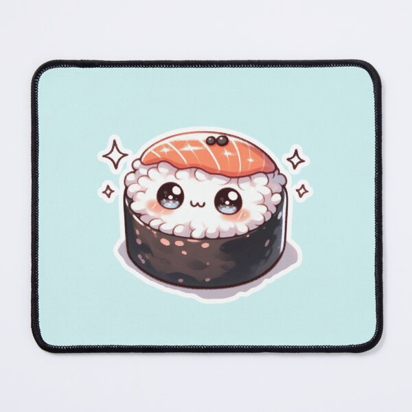 Item preview, Kawaii Sushi Manga Anime – Cute Chibi Japanese Food designed and sold by Sugar Wisdom .
