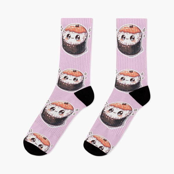 Item preview, Kawaii Sushi Manga Anime – Cute Chibi Japanese Food designed and sold by Sugar Wisdom .