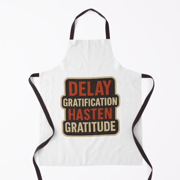Item preview, Delay Gratification Hasten Gratitude designed and sold by Better4Tomorrow.