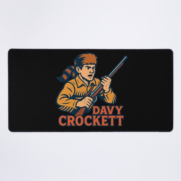 Item preview, Davy Crockett – Cartoon Style Texas Frontiersman | Alamo Hero Artwork designed and sold by jelonkaa.