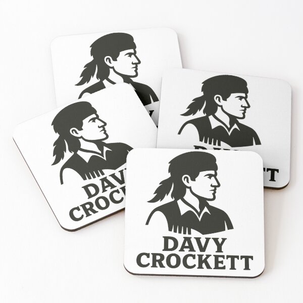 Item preview, Davy Crockett – Minimalist Silhouette | Texas Legend Artwork designed and sold by jelonkaa.