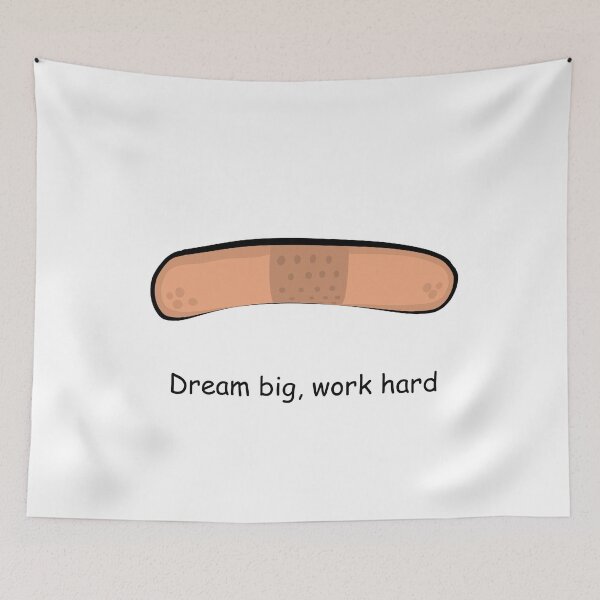 Item preview, Dream big, work hard. designed and sold by A&O Boutique.