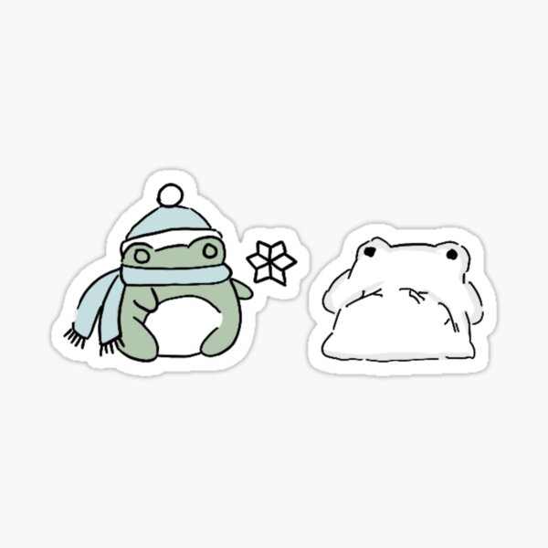 Item preview, Winter Wonderland Frogs designed and sold by FrogletFroggerton.