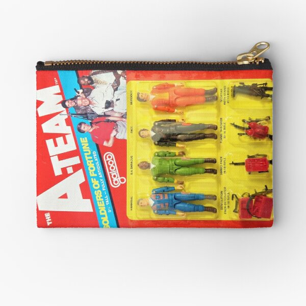 The A-Team Soldiers of Fortune Action Figure Set  Zipper Pouch