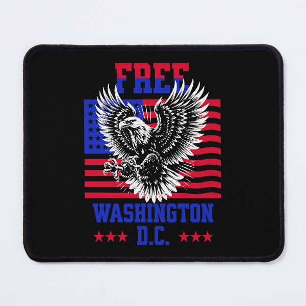 Item preview, Free Washington D.C.- Anti Fascism designed and sold by BadLlamaDesigns.
