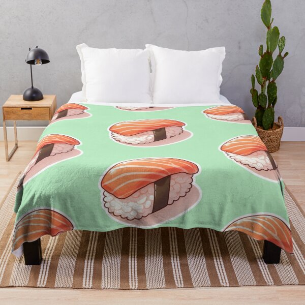 Item preview, Kawaii Sushi Manga Anime – Cute Chibi Japanese Food designed and sold by Sugar Wisdom .