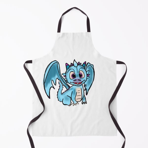 Item preview, Tély – Cute Kawaii Blue Baby Dragon designed and sold by Myshir.