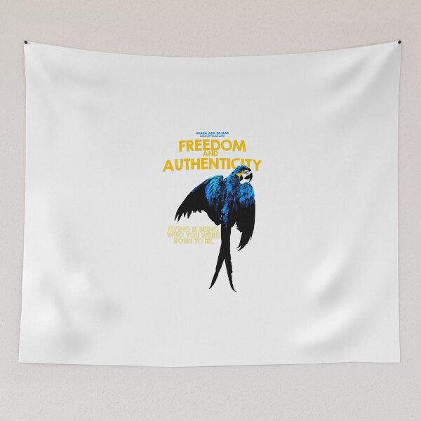 Item preview, The majestic Lear's Macaw designed and sold by BrazilWildArt.