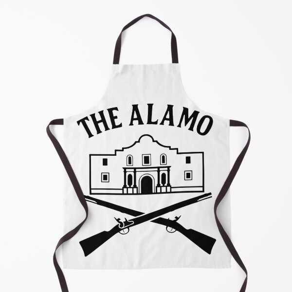 Item preview, The Alamo – Black and White Poster with Crossed Muskets | Texas History Art designed and sold by jelonkaa.