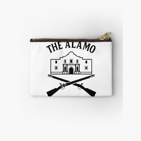 Item preview, The Alamo – Black and White Poster with Crossed Muskets | Texas History Art designed and sold by jelonkaa.