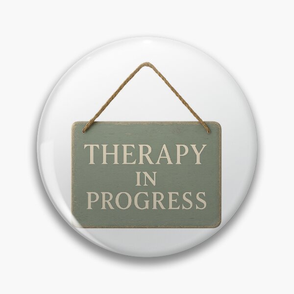 Item preview, Therapy in Progress - Do Not Disturb Counselor Sign designed and sold by TONSNAP.