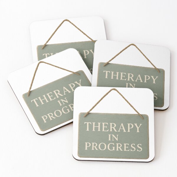 Item preview, Therapy in Progress - Do Not Disturb Counselor Sign designed and sold by TONSNAP.