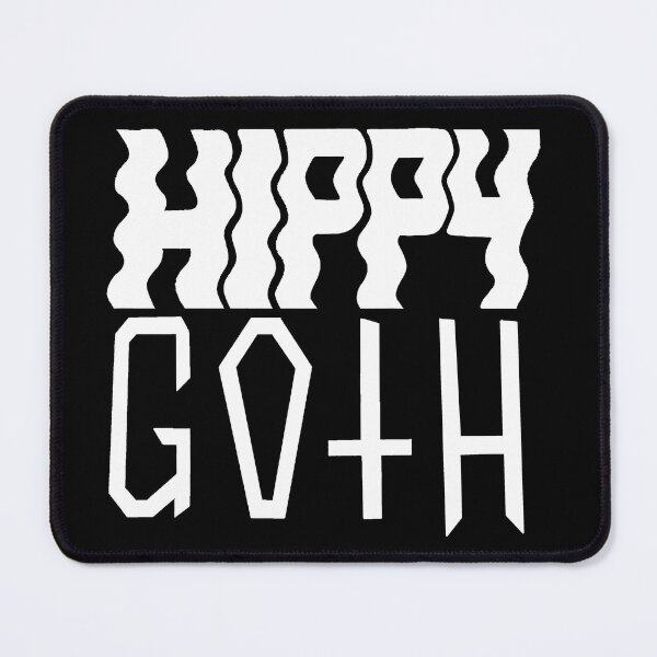 Aperçu de l'œuvre Hippy Goth (version gothique) créée et vendue par Scotts Bad Art for Bad People.