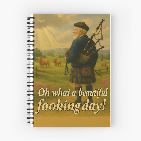 Item preview, Beautiful Fooking Day designed and sold by HarrisButterfield&Company.