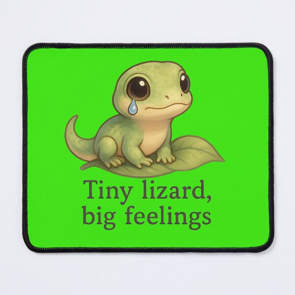 Item preview, Tiny Lizard, Big Feelings designed and sold by FunnySignalStudio.