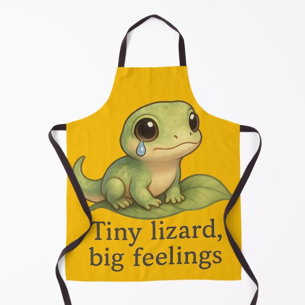 Item preview, Tiny Lizard, Big Feelings designed and sold by FunnySignalStudio.