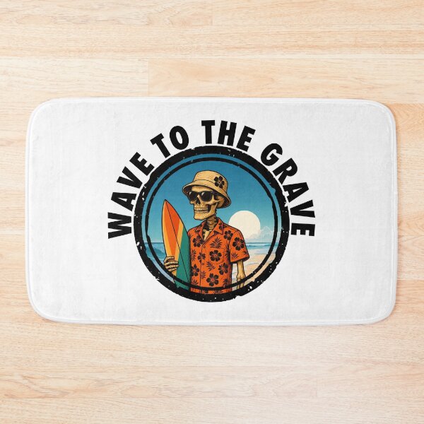 Item preview, Wave To The Grave (with Black Lettering) designed and sold by VelvetRoom.