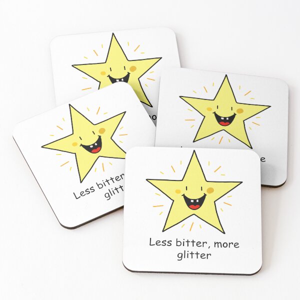 Item preview, Less bitter, more glitter designed and sold by A&O Boutique.
