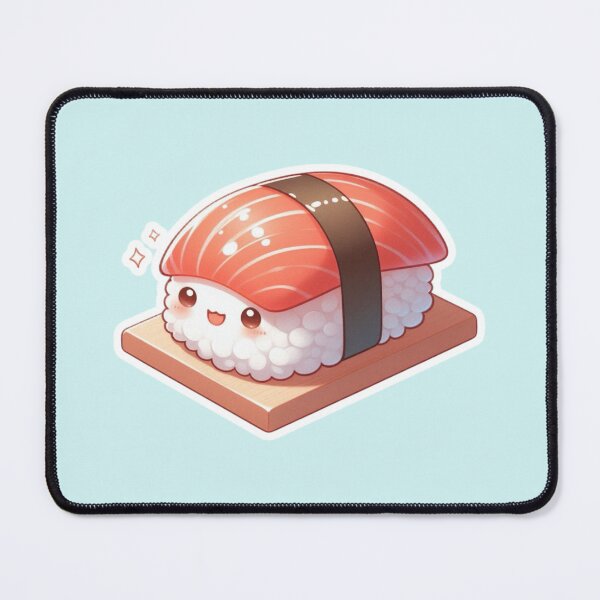 Item preview, Kawaii Sushi Manga Anime – Cute Chibi Japanese Food designed and sold by Sugar Wisdom .