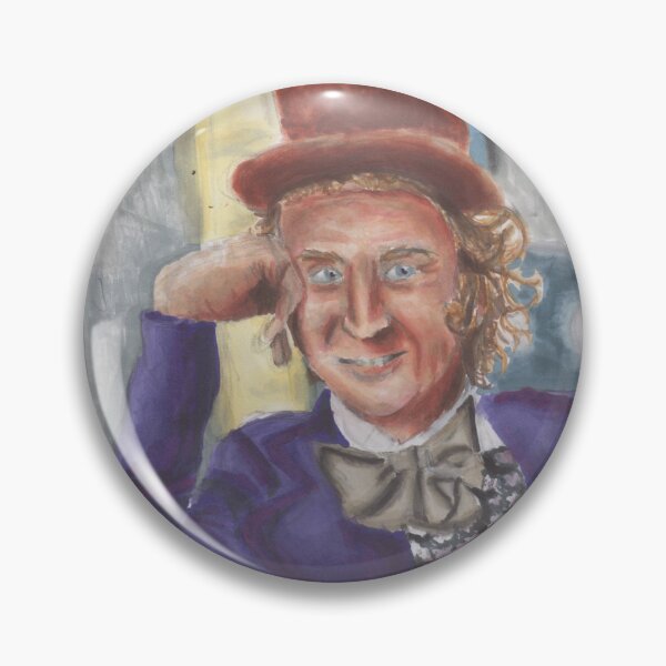 Item preview, Willy Wonka designed and sold by Skeleton in a Cage Art Studio.