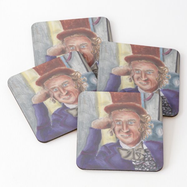 Item preview, Willy Wonka designed and sold by Skeleton in a Cage Art Studio.