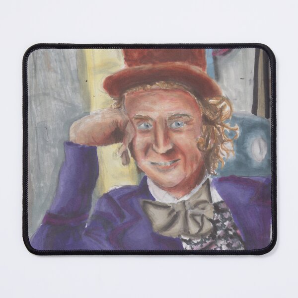 Item preview, Willy Wonka designed and sold by Skeleton in a Cage Art Studio.