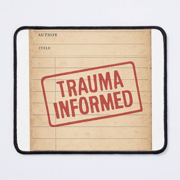Item preview, Trauma Informed - Counselor Credentials Badge designed and sold by TONSNAP.
