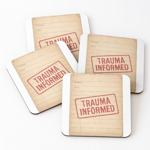 Item preview, Trauma Informed - Counselor Credentials Badge designed and sold by TONSNAP.