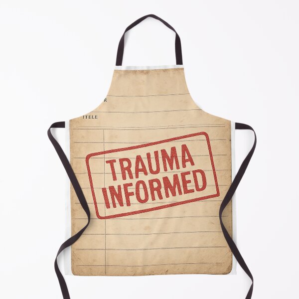 Item preview, Trauma Informed - Counselor Credentials Badge designed and sold by TONSNAP.