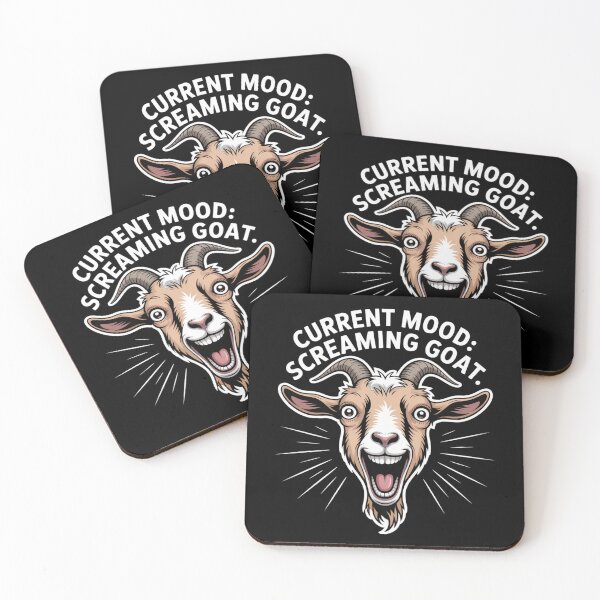 Item preview, Current Mood: Screaming Goat designed and sold by theartfulaspie.