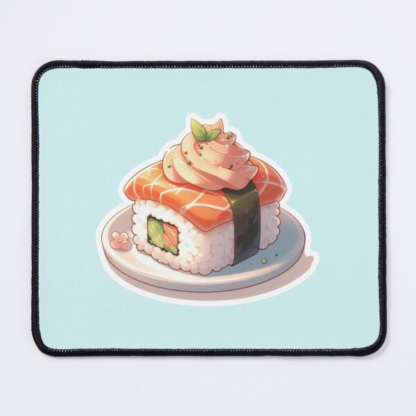 Item preview, Kawaii Sushi Manga Anime – Cute Chibi Japanese Food designed and sold by Sugar Wisdom .