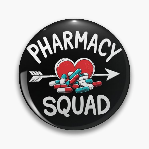 Item preview, Pharmacy Squad Halloween Vibes For Pharmacists Crew Tee, Funny Pharmacist T-Shirt designed and sold by May K Studio Design.