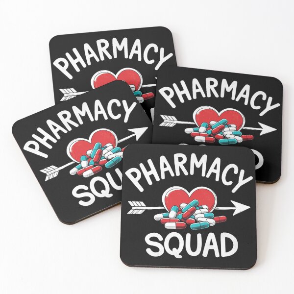 Item preview, Pharmacy Squad Halloween Vibes For Pharmacists Crew Tee, Funny Pharmacist T-Shirt designed and sold by May K Studio Design.