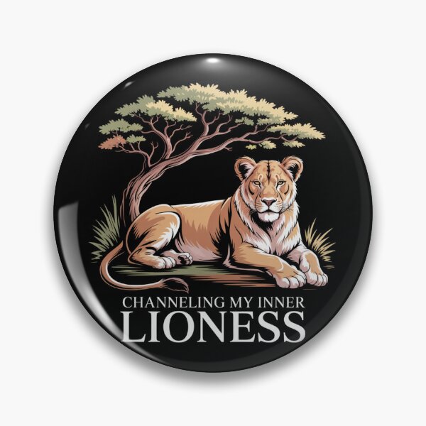 Item preview, Channeling My Inner Lioness designed and sold by theartfulaspie.