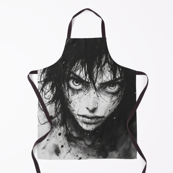 Item preview, ink sketch manga girl designed and sold by New age Colors.