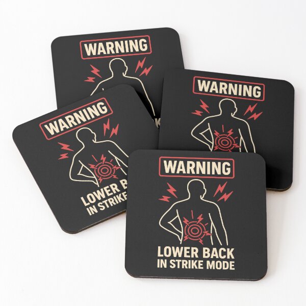 Item preview, Funny Lower Back Pain Design – Chronic Spine Humor Gift designed and sold by jelonkaa.