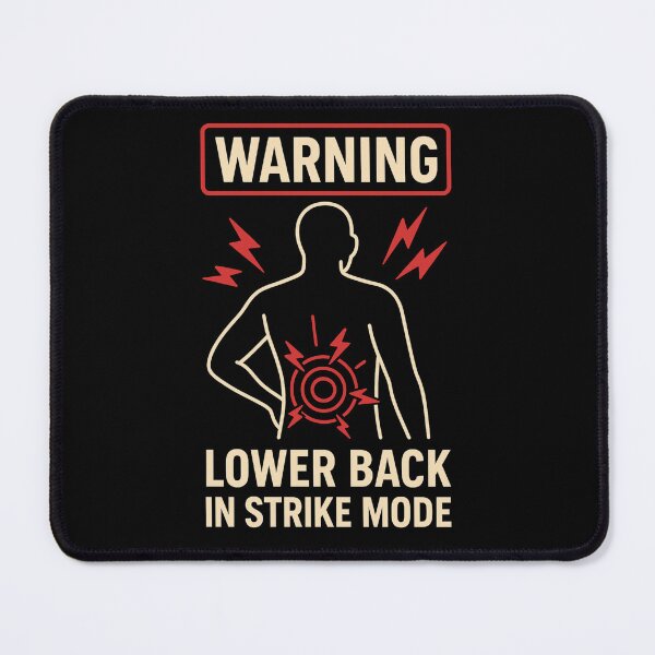 Item preview, Funny Lower Back Pain Design – Chronic Spine Humor Gift designed and sold by jelonkaa.