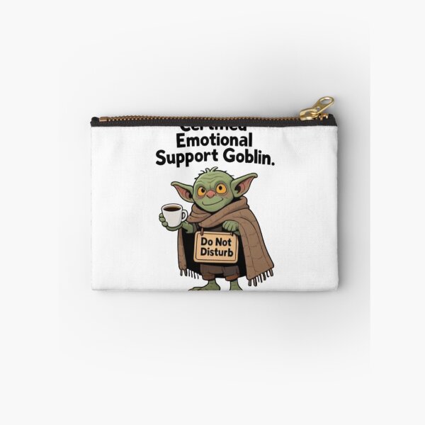 Item preview, Certified Emotional Support Goblin designed and sold by Uglyandcute.