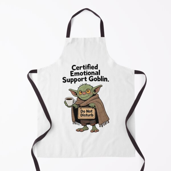 Item preview, Certified Emotional Support Goblin designed and sold by Uglyandcute.