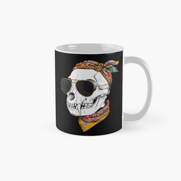 Item preview, Dog Skull, Bandana, Sunglasses – Retro Style designed and sold by TheSkullRoom.