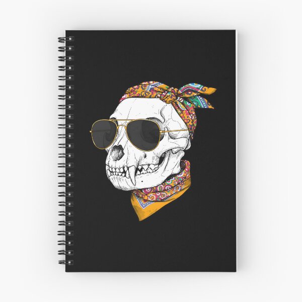 Item preview, Dog Skull, Bandana, Sunglasses – Retro Style designed and sold by TheSkullRoom.