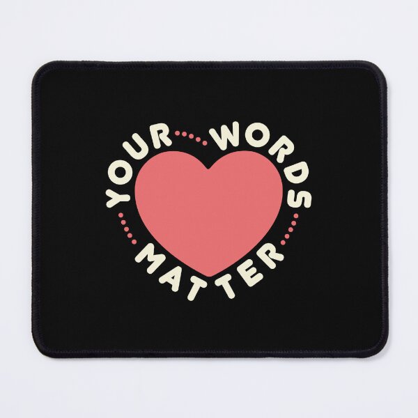 Item preview, Your Words Matter Speech Language Pathologist Heart designed and sold by jaygo.