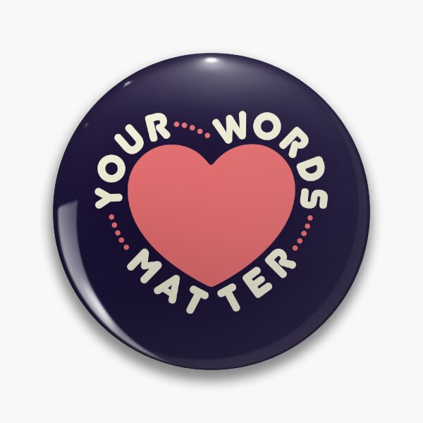 Item preview, Your Words Matter Speech Language Pathologist Heart designed and sold by jaygo.