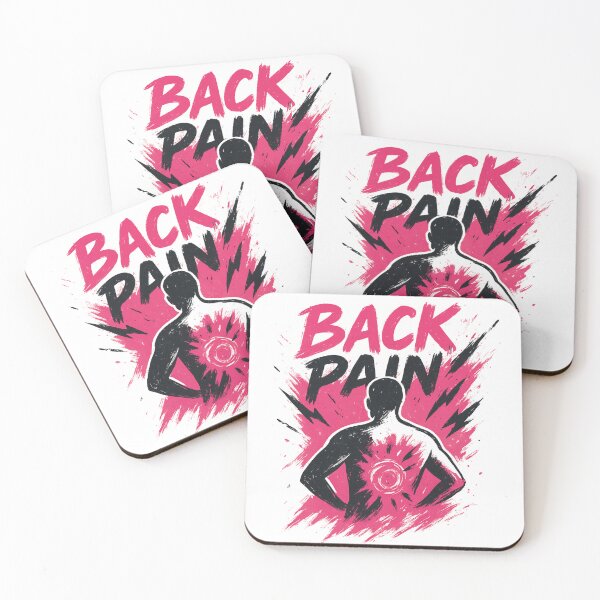 Item preview, Back Pain Brush Splash – Funny Spine Art, Abstract designed and sold by jelonkaa.
