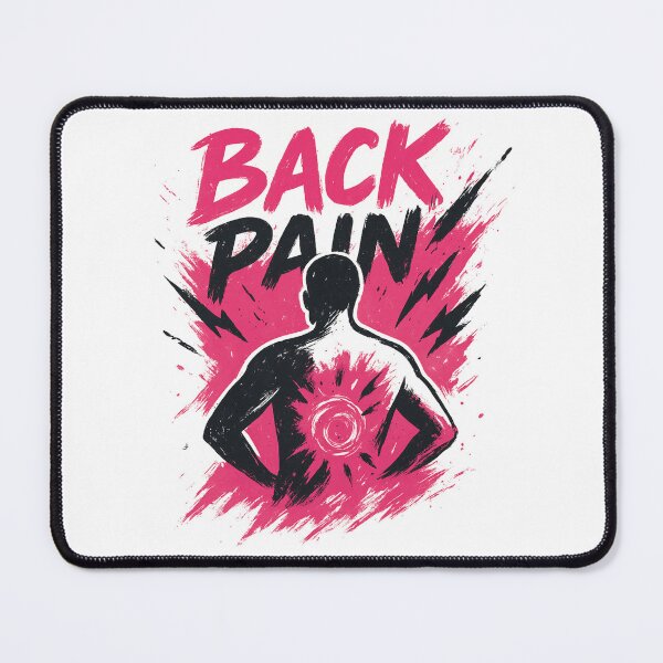 Item preview, Back Pain Brush Splash – Funny Spine Art, Abstract designed and sold by jelonkaa.