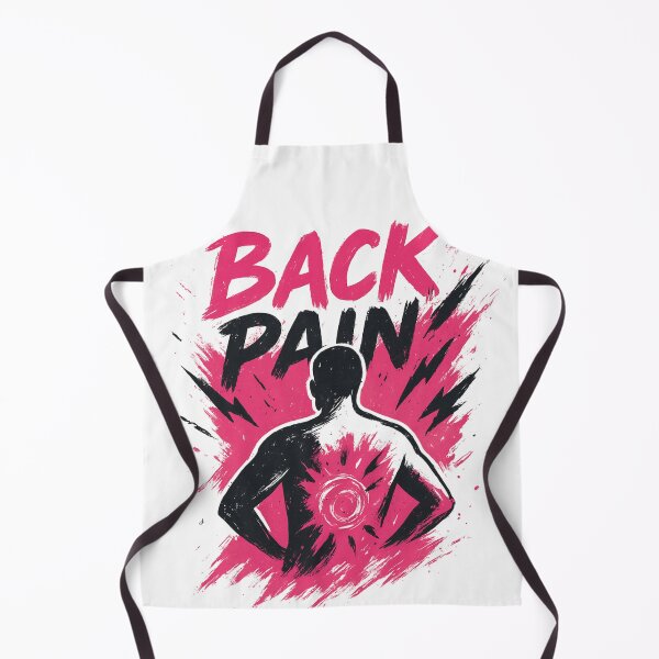 Item preview, Back Pain Brush Splash – Funny Spine Art, Abstract designed and sold by jelonkaa.