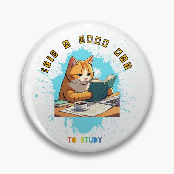 Item preview, It's a Good Day to Study - Cute Cat Back to School, first day of school  Design designed and sold by Trendofashion.