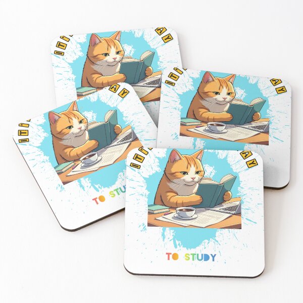 Item preview, It's a Good Day to Study - Cute Cat Back to School, first day of school  Design designed and sold by Trendofashion.