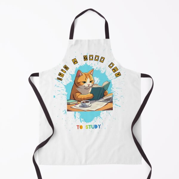 Item preview, It's a Good Day to Study - Cute Cat Back to School, first day of school Design designed and sold by Trendofashion.