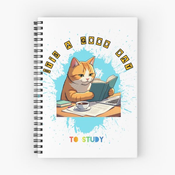 Item preview, It's a Good Day to Study - Cute Cat Back to School, first day of school  Design designed and sold by Trendofashion.